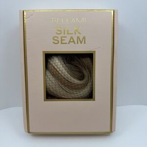 BELLAMI Silk Seam 18" Hair Clip In Vanilla Latte Highlight New Sealed Set Blonde